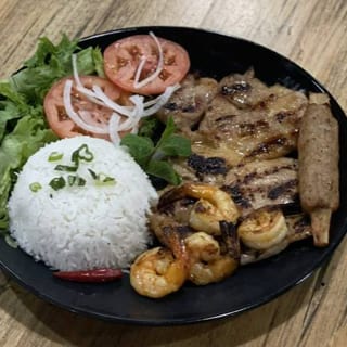 C14 Grilled Chicken, Grilled Shrimp and Shrimp Paste