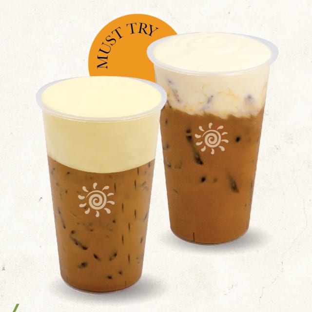 E2 CAPPUCCINO (12 Oz) (Cold) / Cà Phê Sữa Đá (12Oz).