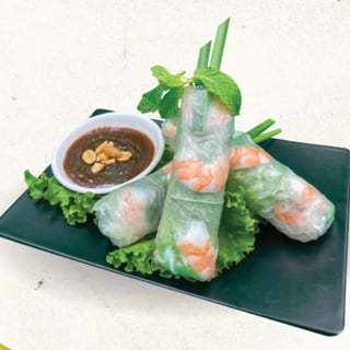 A2 SHRIMP SPRING ROLL (3 rolls) / Gỏi Cuốn Tôm (3 cuốn)