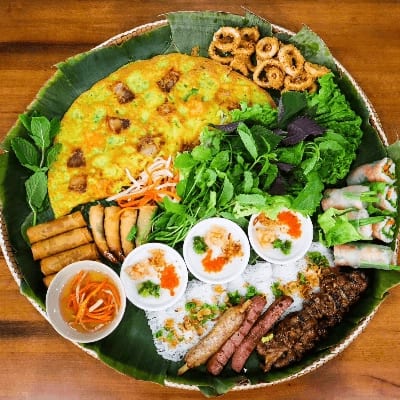 A12 THE SPECIAL COMBO PLATTER (6 ITEMS) / Khay 6 Món.